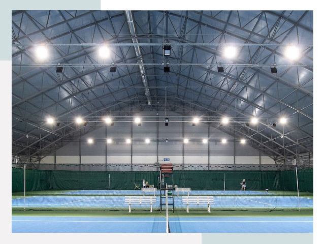 Строительство теннисных кортов в Подольск от 625 руб.