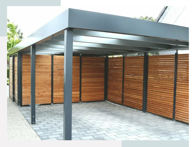 Навесы для парковки в Подольске