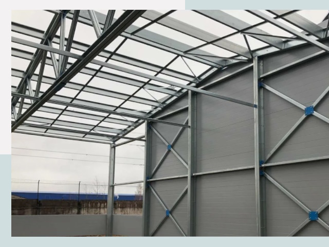 Каркасные ангары от СтальСтрой-Пдл по цене от 625 руб.