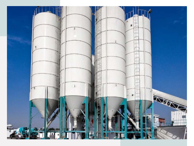 Строительство цементных силосов в Подольске