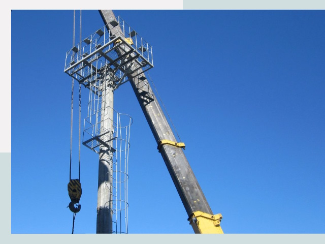 Монтаж осветительных мачт в Подольск от 625 руб.