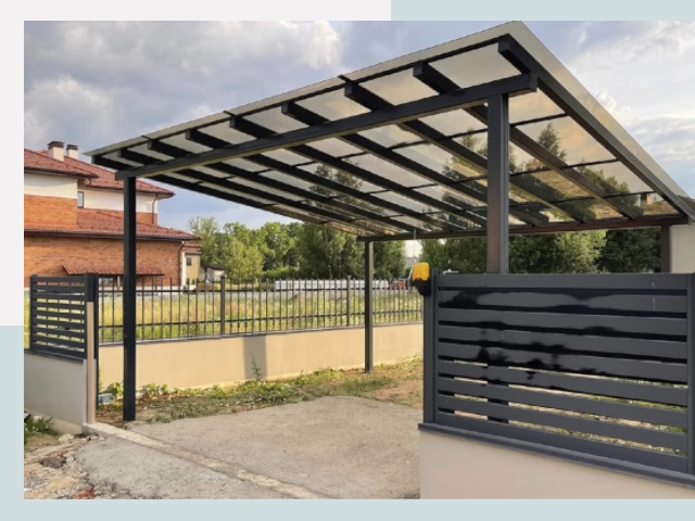 Металлические навесы в Подольск от 625 руб. за м²