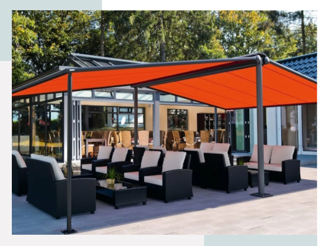 Навесы для кафе и ресторанов в Подольске