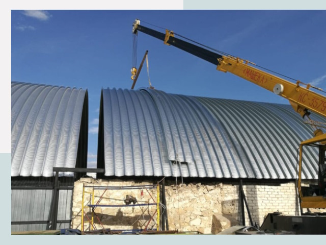 Реконструкция ангаров в Подольске от 625 руб.