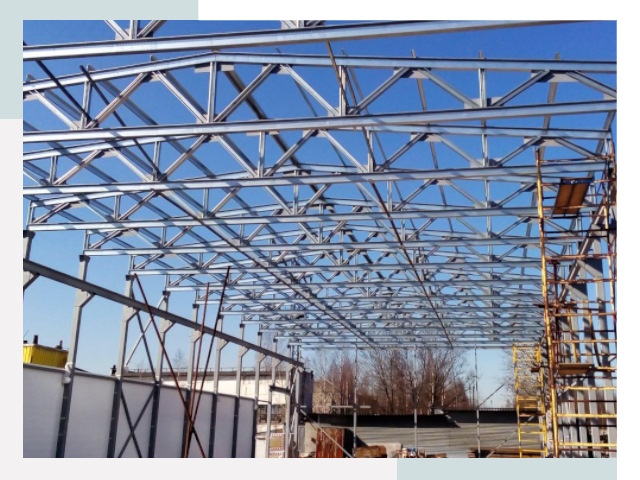 Металлокаркасы для складов в Подольске